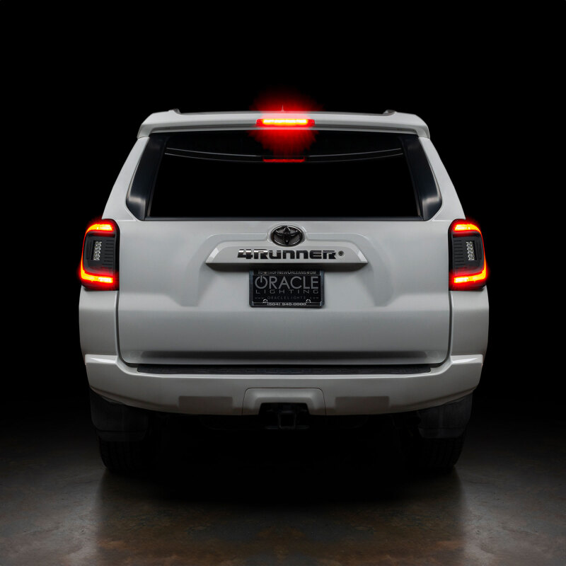 Toyota 4Runner LED Tail Lights - ORACLE Lighting - Black Series Lensless Flush Style - Black - `14-`23